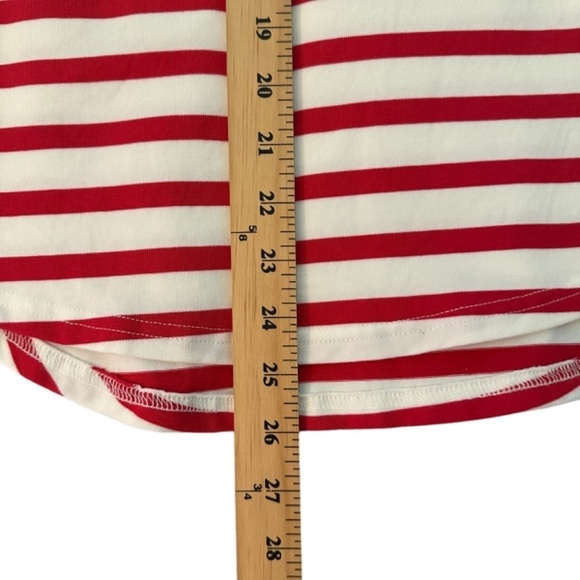 VINEYARD VINES Top Tee Women's Sz. S Shirttail hem Drop Shoulders Stretch Preppy - Picture 12 of 15